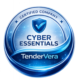 Cyber Essentials Certified Company badge — TenderVera