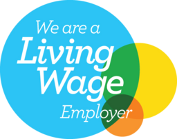 Living Wage Employer accredited badge